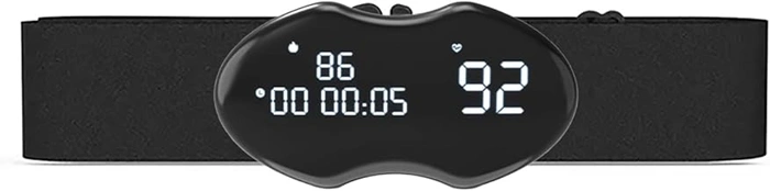 Fitspur Heart Rate Monitor Chest Strap with Digital Display, BLE and ANT+