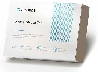 Home Stress Test – Saliva Test Kit for Daily Cortisol Levels – 4 Cortisol Levels Throughout the Day– CLIA Certified Lab – Verisana