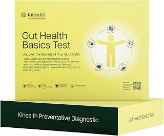 Kihealth Gut Health Basics: At-Home Comprehensive Stool Analysis Test