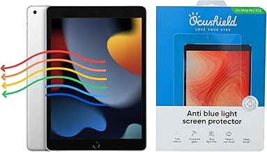 Ocushield Anti Blue Light Tempered Glass Screen Protector for Apple iPad 10.2" (7th/8th/9th Gen)
