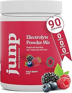 JUNP Keto Electrolyte Drink Mix - Wild Berry Fruit Flavor