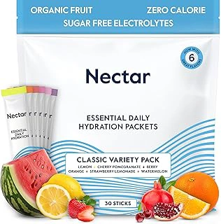 Nectar Electrolytes Powder Hydration Packets - Variety 30 Pack