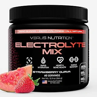 Zero Calorie Electrolytes Powder - Strawberry Guava