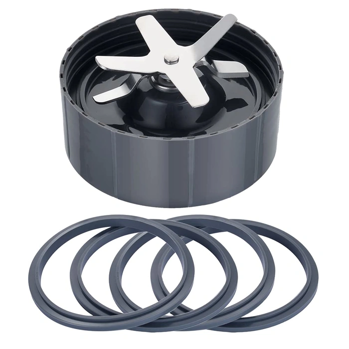 Nutribullet Replacement Extractor Blade & 4 Gaskets (5 Pcs) for 600W/900W Blenders