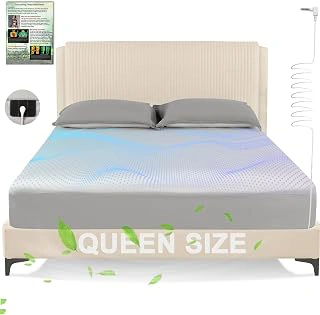 Queen Size Grounding Fitted Sheet, 10% Silver Fiber & 90% Organic Cotton