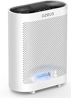 AZEUS True HEPA Air Purifier for Large Rooms (2160 sq ft) with UV Light & Ionic Generator