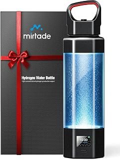 Portable Hydrogen Water Bottle Generator, 10000+ PPB, SPE/PEM