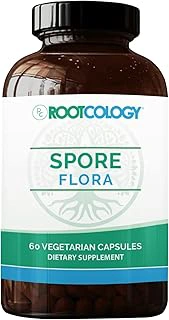 Rootcology Spore Flora Stomach Acid Resistant Probiotics for Gut Health