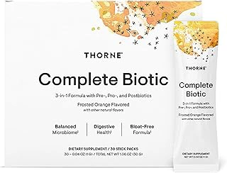 THORNE Complete Biotic Probiotic, Prebiotic & Postbiotic Supplement