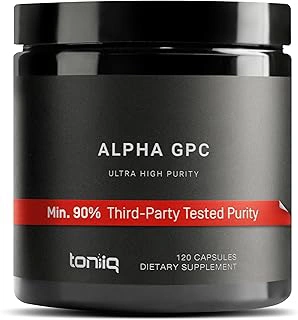 Toniiq Alpha GPC Capsules 600mg, 120 Count
