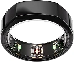 Oura Ring Gen3 Heritage Smart Ring - Black, Size 6